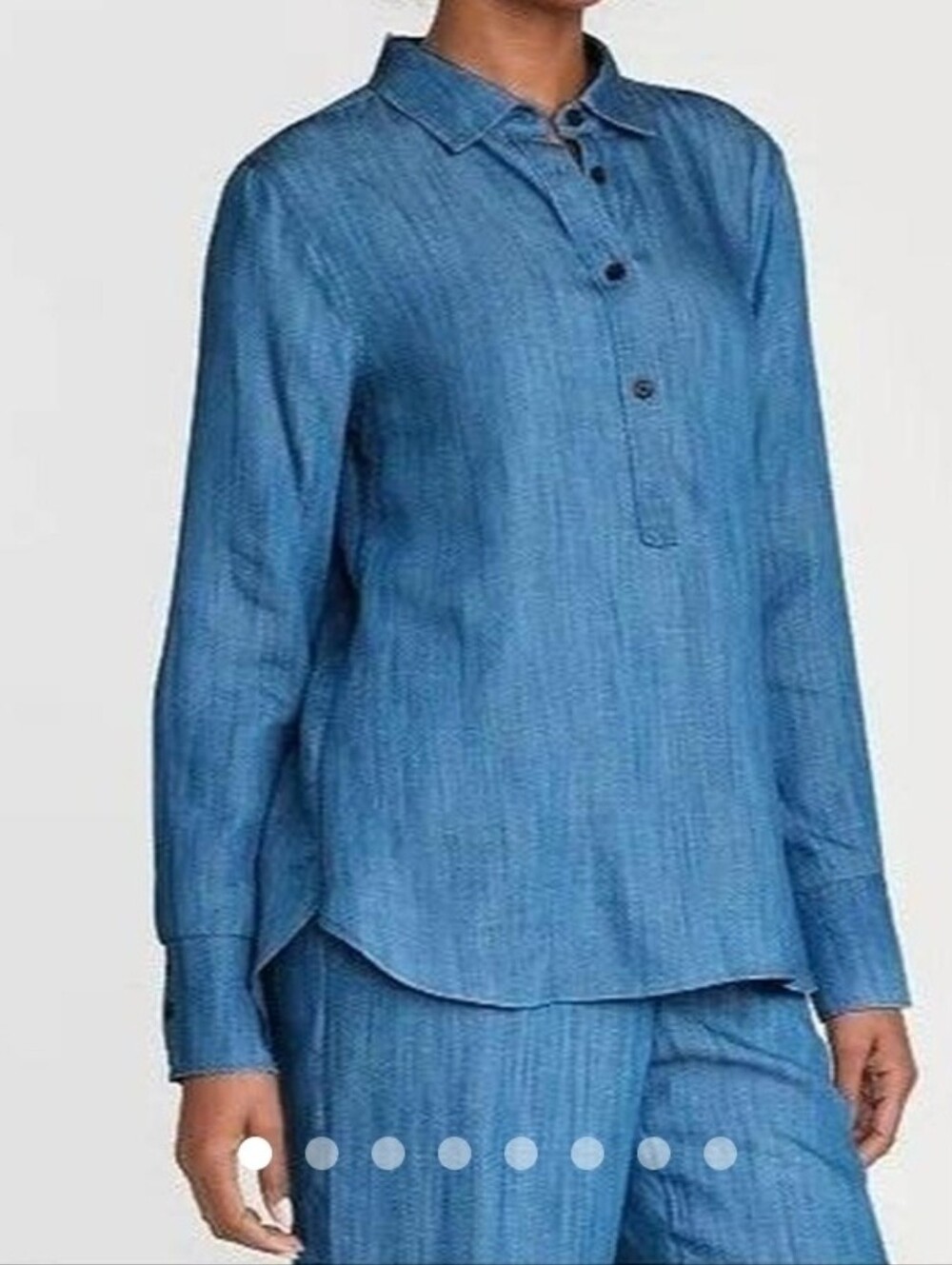 NWT Chambray Top